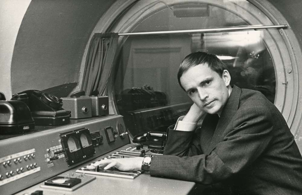 Eesti Raadiosse sai Jaan Rääts helirežissööriks juba üliõpilasena. FOTO TMMi KOGUST