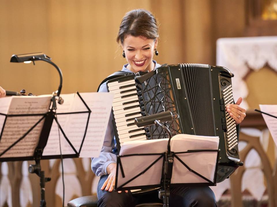 Kõigis punktides kõrgetasemeline oli ka Läti akordionivirtuoosi Ksenija Sidorova kontsert.