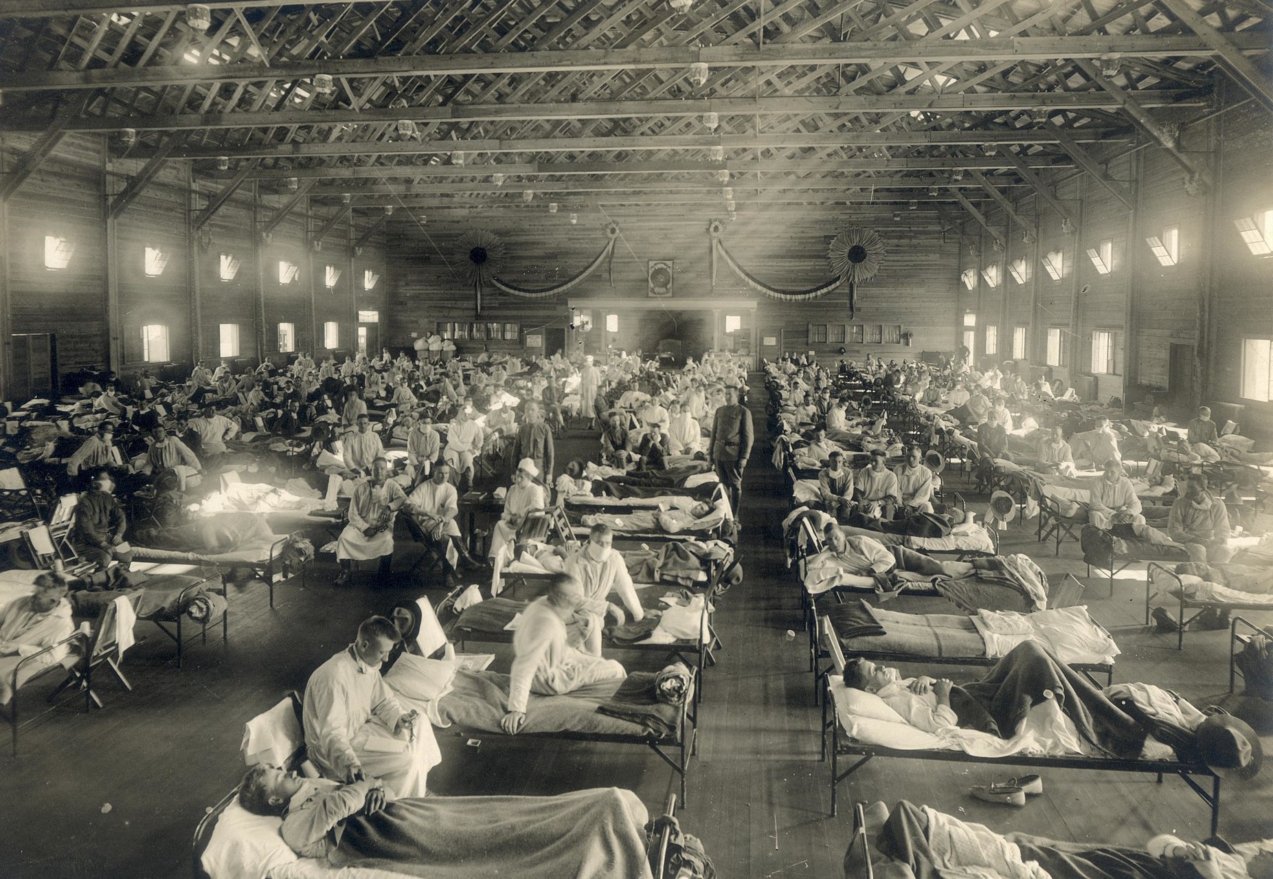 Hispaania gripi epideemia aegu. FOTO Otis Historical Archives, National Museum of Health and Medicine