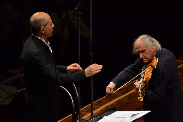 Suri viiuldaja Ivry Gitlis