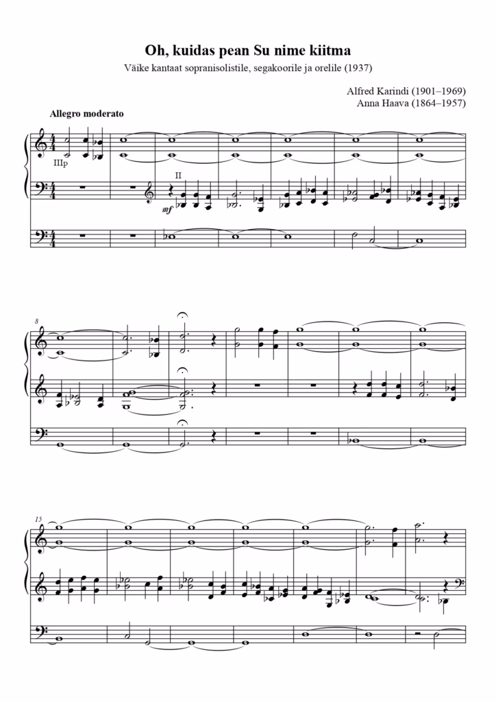 18 lööki kolmandas oktaavis – see on pelgalt kirss tordil