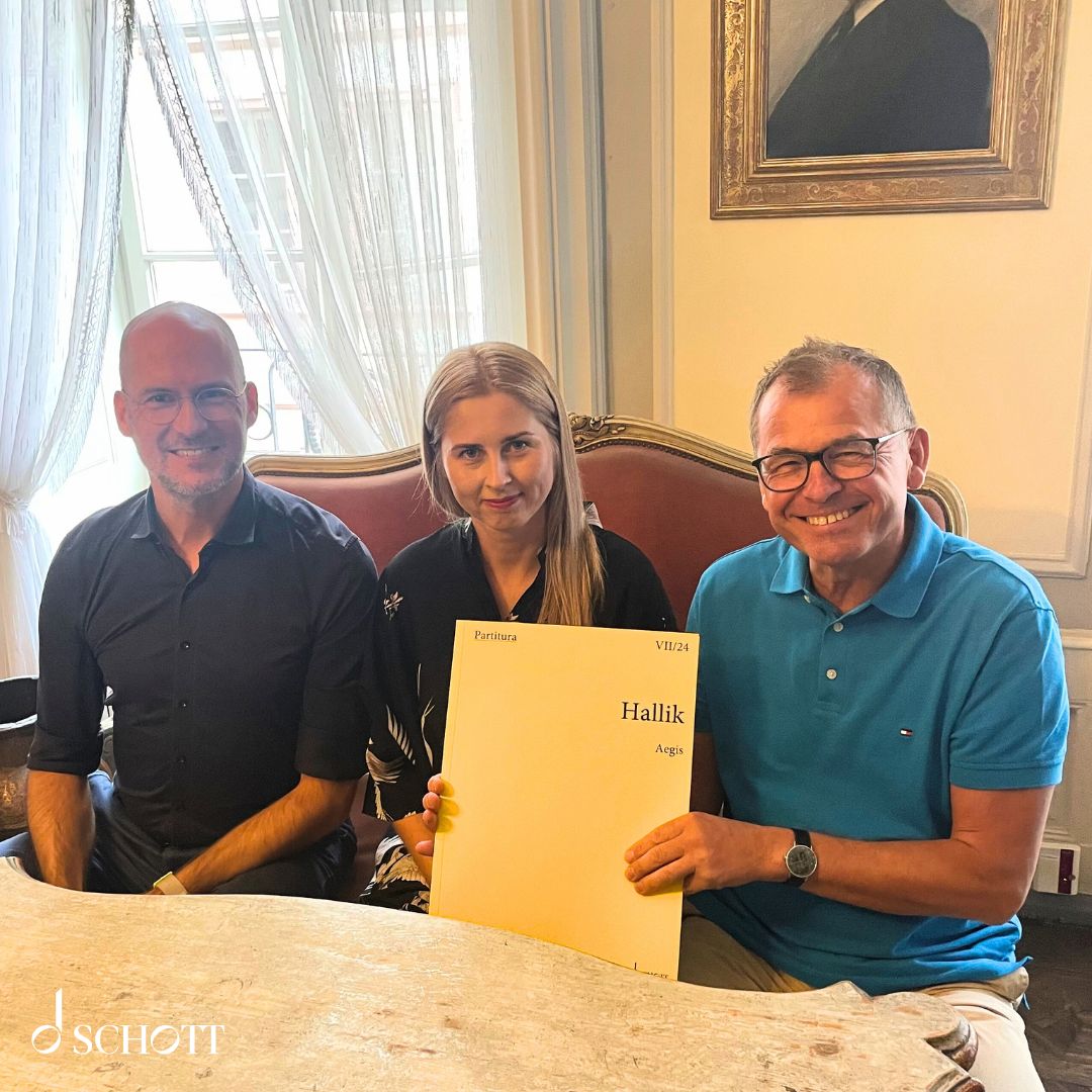 Kirjastuse Schott peakontoris Mainzis. 